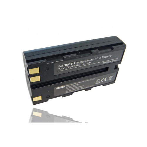 Piles rechargeables Vhbw vhbw Batterie compatible avec Leica Piper 100, 100 Laser, 200 dispositif de mesure laser, outil de mesure (2200mAh, 7,4V, Li-ion)