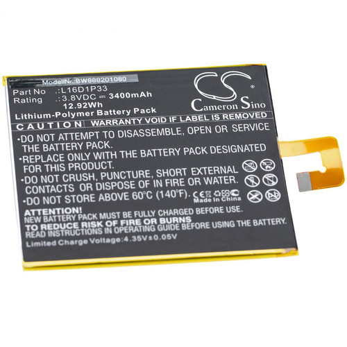 Vhbw - vhbw batterie compatible avec Lenovo Tab 7, TB-7504F, TB-7504X tablette tablet (3400mAh, 3.8V, Li-Polymère) Vhbw  - Batterie PC Portable