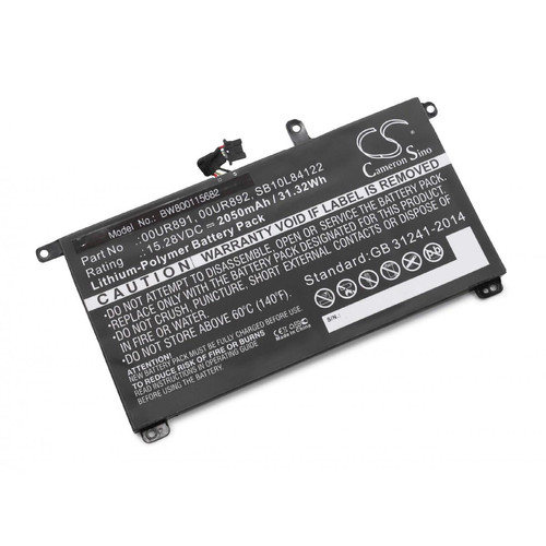 Vhbw - vhbw Batterie compatible avec Lenovo ThinkPad P51s(20HCS06607), P51s(20JY/20K0) ordinateur portable (2050mAh, 15,28V, Li-polymère) Vhbw  - Batterie PC Portable
