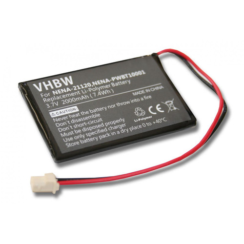 Vhbw - vhbw Batterie compatible avec Nexto DI ND 2725 liseuse e-book reader (2000mAh, 3,7V, Li-polymère) Vhbw  - Lecteur MP3 / MP4 Vhbw