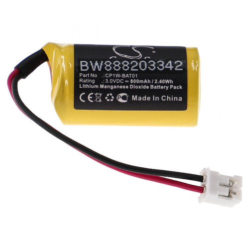 Vhbw - vhbw Batterie compatible avec Omron CP1W-BAT01 système de contrôle (800mAh, 3V, Li-MnO2) Vhbw  - Santé et bien être connectée