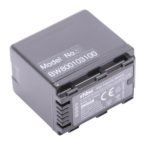 Vhbw - vhbw batterie compatible avec Panasonic HC-V500EG-S, HC-V500M, HC-V700 caméra vidéo (3200mAh, 3,6V, Li-ion) avec puce d'information Vhbw  - Accessoire Photo et Vidéo