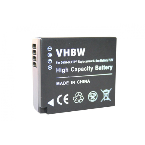 Vhbw - vhbw Batterie compatible avec Panasonic Lumix DMC-GF6X, DMC-GX7, DMC-GX7K, DMC-GX80, DMC-GX85 appareil photo APRN (750mAh, 7,2V, Li-ion) Vhbw  - Panasonic gx80