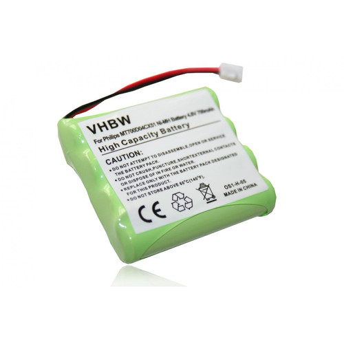Vhbw - vhbw batterie compatible avec Philips Avent SCD468, SCD481, SCD486 babyphone écoute-bébé babytalker (700mAh, 4,8V, NiMH) Vhbw  - Babyphone connecté