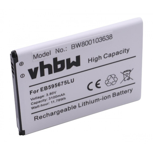 Vhbw - vhbw Batterie compatible avec Samsung Galaxy SGH-i317 smartphone (3100mAh, 3,7V, Li-ion) Vhbw  - Accessoire Smartphone
