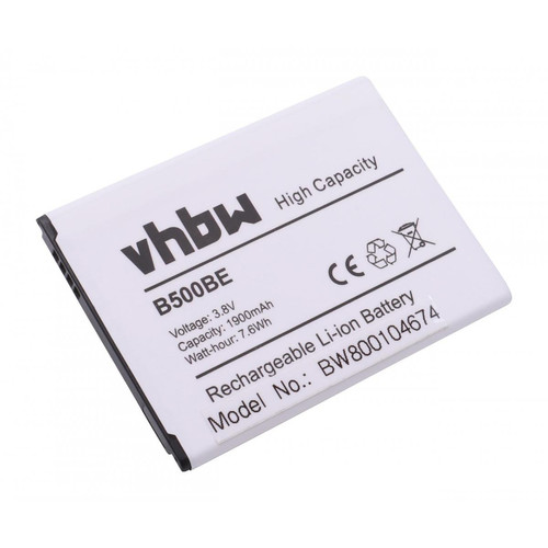 Vhbw - vhbw Batterie compatible avec Samsung Galaxy SHV-E370D smartphone (1900mAh, 3,7V, Li-ion) Vhbw  - Accessoire Smartphone