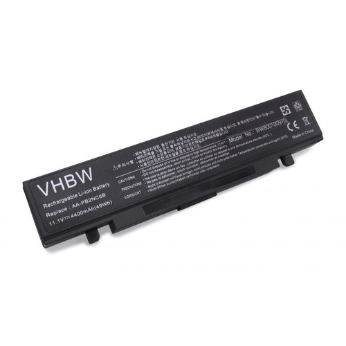 Vhbw - vhbw Batterie compatible avec Samsung X60-TV01, X60-TV02, X60 XEP 2310, X60 XEP 2400 ordinateur portable Notebook (4400mAh, 11,1V, Li-ion) Vhbw  - Accessoire Ordinateur portable et Mac