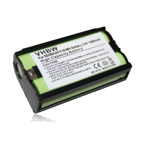 Vhbw - vhbw batterie compatible avec Sennheiser SK 500 G2, SK 500 G3, SK 2000, SK 2020, SK 2020-D, SKM 545 G2 radio talkie-walkie (1500mAh, 2,4V, NiMH) Vhbw  - Accessoires sport connecté