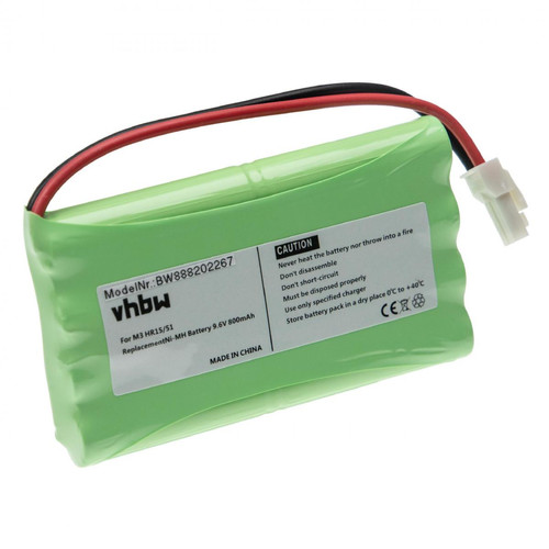 Vhbw - vhbw Batterie compatible avec Somfy Freevia 300, 400, 600 motorisation de porte ou portail (800mAh, 9,6V, NiMH) - Santé et bien être connectée