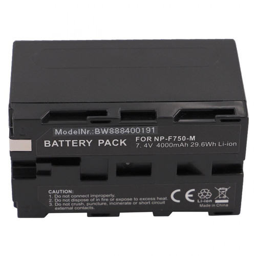 Vhbw - vhbw Batterie compatible avec Sony CCD-TRV4, CCD-TRV41, CCD-TRV43, CCD-TRV37E, CCD-TRV45K appareil photo, reflex numérique (4000mAh, 7,4V, Li-ion) Vhbw - Batterie Photo & Video