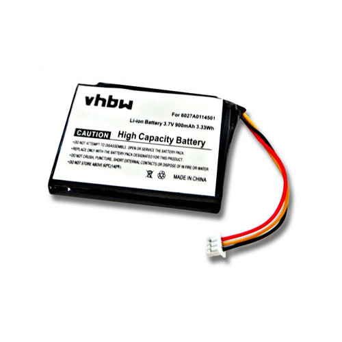Vhbw - vhbw batterie compatible avec TomTom 1EN5.019.00, 1EN5.019.01, 1EN5.019.02 système de navigation GPS (900mAh, 3,7V, Li-ion) Vhbw  - Objets connectés