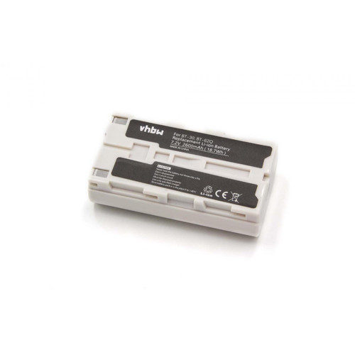 Vhbw - vhbw Batterie compatible avec Topcon Field Controller FC100, FC-100, FC120, FC-120, FC200, FC-200 outil de mesure (2600mAh, 7,4V, Li-ion) Vhbw  - Piles rechargeables