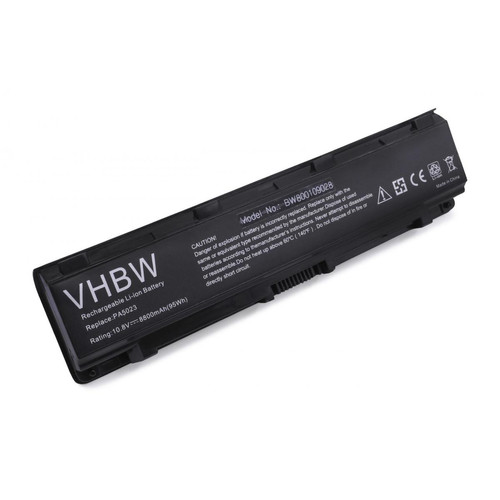 Vhbw - vhbw batterie compatible avec Toshiba Dynabook B352 laptop (8800mAh, 10.8V, Li-Ion, noir) Vhbw  - Accessoire Ordinateur portable et Mac