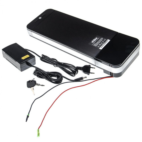 Vhbw - vhbw Batterie électrique - porte bagage 11Ah 36V Li-Ion chargeur inclus + port USB compatible avec divers E-Bikes, vélos électriques - Type 3 Vhbw  - Vélo électrique Vhbw