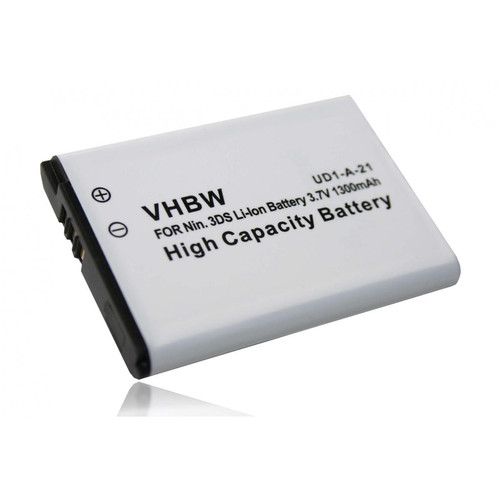 Vhbw - vhbw Batterie pour manette compatible avec Nintendo Switch Pro Controller remplace CTR-003, C/CTR-A-AB - (Li-Ion, 1300mAh, 3.7V) Vhbw  - PS2