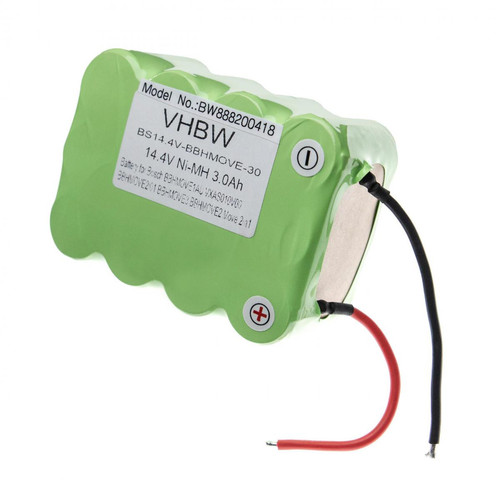 Vhbw - vhbw batterie remplace Bosch 00751992, FD8901, GP180SCHSV12Y2H, GPRHC18SV007, VBH14401/03 pour Home Cleaner (3000mAh, 14.4V, NiMH) - Cordons d'alimentation