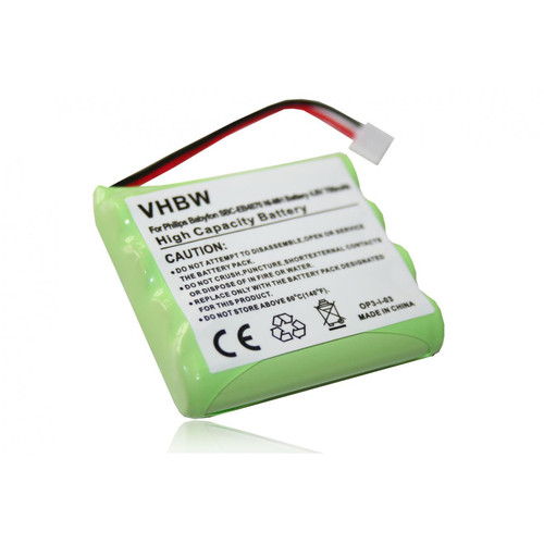 Vhbw - vhbw batterie remplace MT700D04C051 pour babyphone écoute-bébé babytalker (700mAh, 4,8V, NiMH) Vhbw  - Babyphone connecté