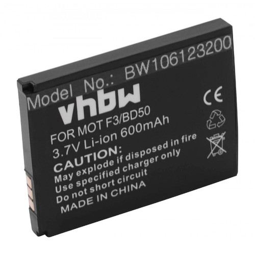Vhbw - vhbw Batterie remplacement pour AVM NL523446LG pour téléphone fixe sans fil (600mAh, 3,7V, Li-ion) Vhbw  - Modem / Routeur / Points d'accès Vhbw