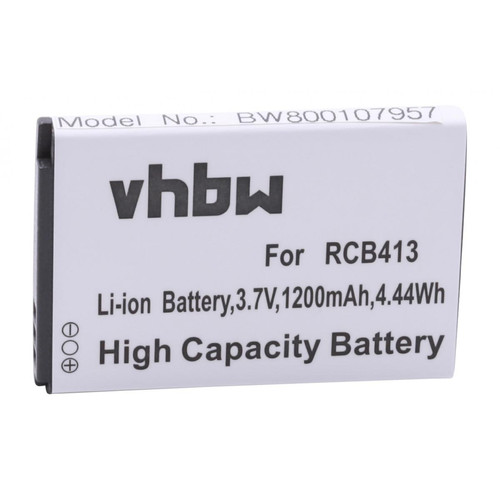 Vhbw - vhbw Batterie remplacement pour Doro RCB01P01, RCB413 pour smartphone (1200mAh, 3,7V, Li-ion) - Batterie téléphone