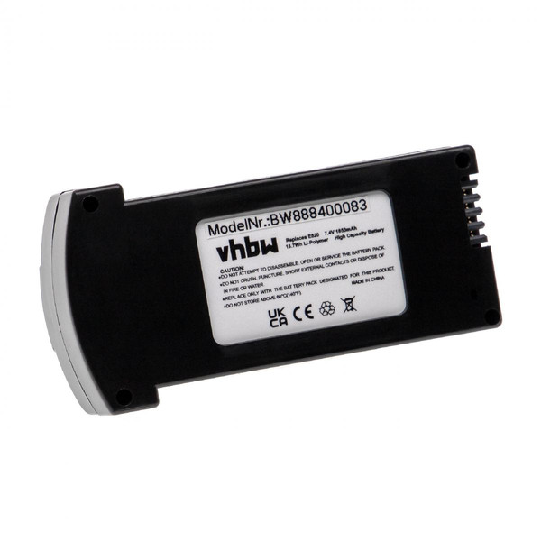 Batteries et chargeurs Vhbw vhbw Batterie remplacement pour Eachine 2594368 pour drone (1850mAh, 7,4V, Li-polymère)