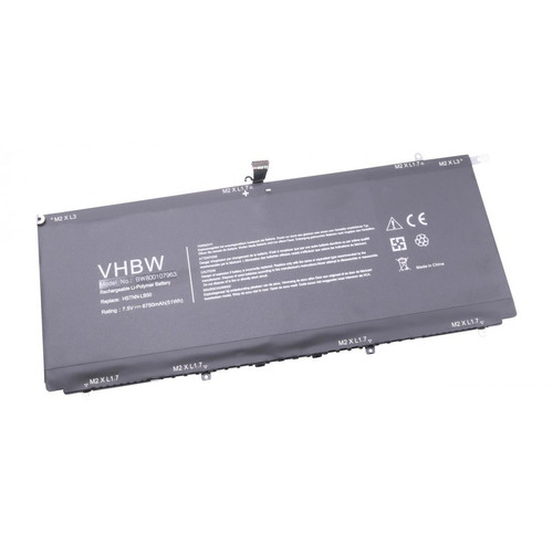 Vhbw - vhbw Batterie remplacement pour HP HSTNN-LB50, HSTNN-LB5Q, RG04051XL, RG04XL, TPN-F111 pour ordinateur portable Notebook (6750mAh, 7,5V, Li-polymère) - Vhbw