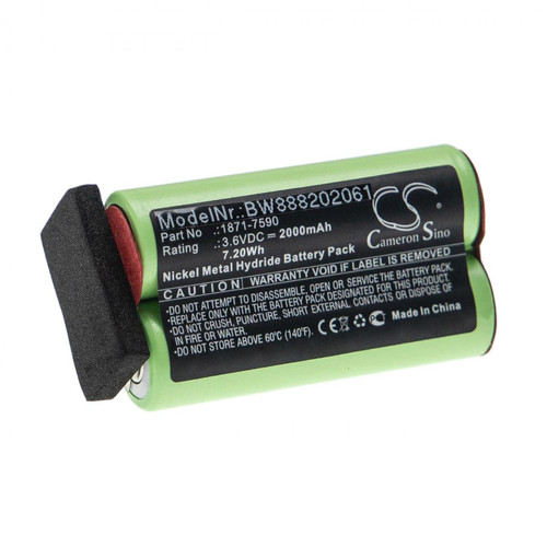 Vhbw - vhbw Batterie remplacement pour Moser 1871-7590 pour tondeuse à cheveux (2000mAh, 3,6V, NiMH) Vhbw  - Entretien