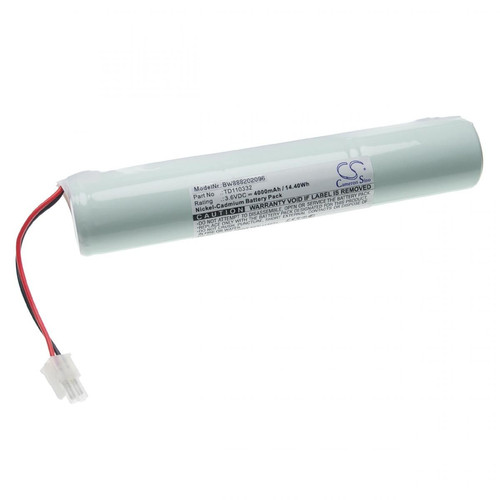 Vhbw - vhbw Batterie remplacement pour Schneider TD110332, 329056000 pour éclairage d'issue de secours (4000mAh, 3,6V, NiCd) Vhbw  - Santé et bien être connectée