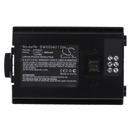 Vhbw - vhbw Batterie remplacement pour Simoco-Sepura STP8000 pour radio talkie-walkie (1 880mAh, 7,4V, Li-polymère) Vhbw  - Autres accessoires smartphone Vhbw