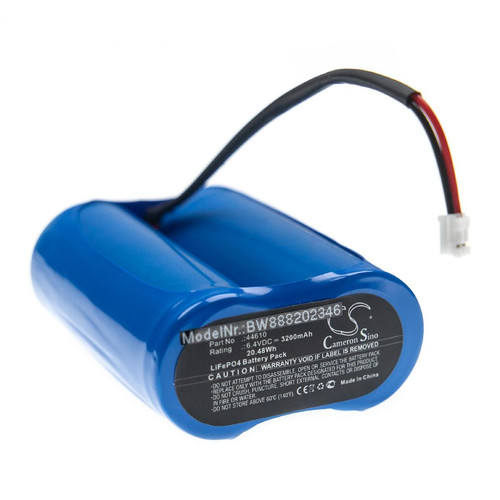 Vhbw - vhbw Batterie remplacement pour Streamlight 44610 pour lampe de poche, frontrale (3200mAh, 6.4V, LiFePO4) Vhbw - Flash et Torche