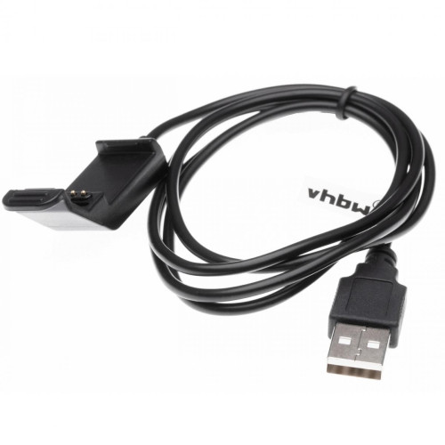 Vhbw - vhbw câble de chargement 100cm station de recharge convient pour Garmin Edge 20, 25 compteur vélo GPS Câble de remplacement Câble de données - Accessoires montres connectées Vhbw