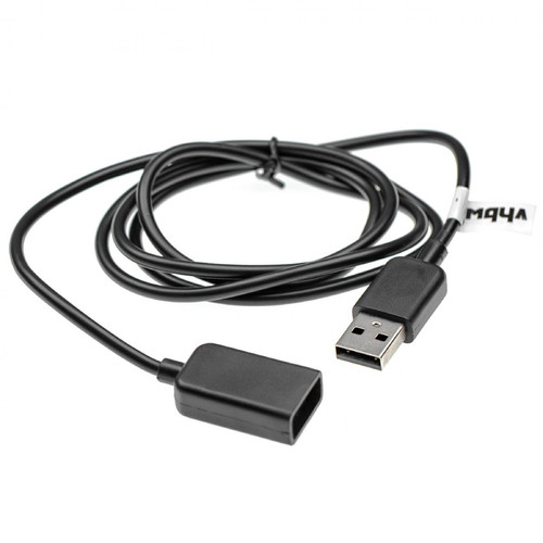 Vhbw - vhbw Câble de rallonge USB compatible avec Honor 5i montre connectée, fitness ou de sport - Câble, noir, 100 cm Vhbw  - Montre et bracelet connectés