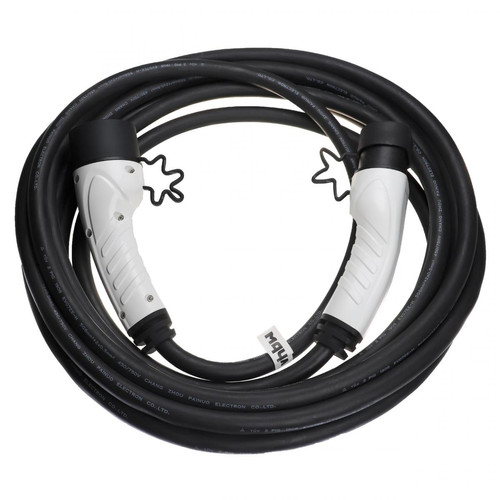 Vhbw - vhbw Câble de recharge type 2 vers type 2 compatible avec BMW X1 xDrive 25e, X2 xDrive 25e voiture électrique - 3 phases, 32 A, 22 kW, 10 m Vhbw  - Câble antenne