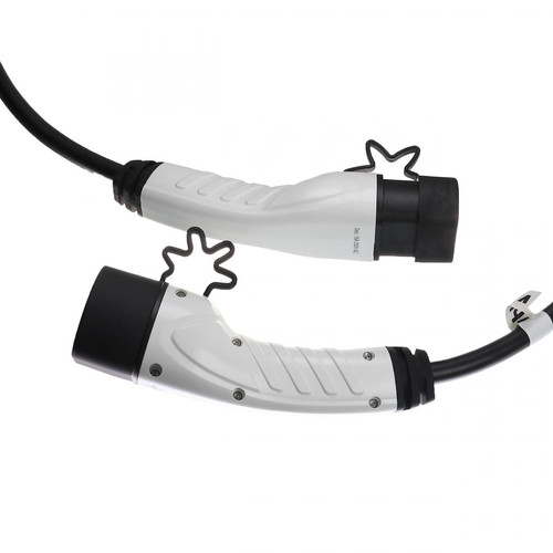 Câble antenne vhbw Câble de recharge type 2 vers type 2 compatible avec Mazda MX-30 voiture électrique - 1 phase, 16 A, 3,5 kW, 10 m