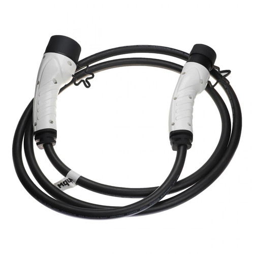 Vhbw - vhbw Câble de recharge type 2 vers type 2 compatible avec Mercedes-Benz EQE, EQS, EQV, GLA 250e voiture électrique - 1 phase, 32 A, 7 kW, 3 m Vhbw - Câble antenne