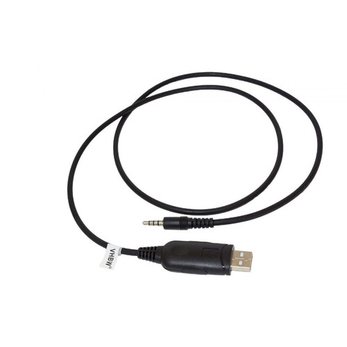Vhbw - vhbw Câble USB de programmation compatible avec Baofeng UV-3R, UV-3R+ Plus radio, noir Vhbw  - Accessoires sport connecté
