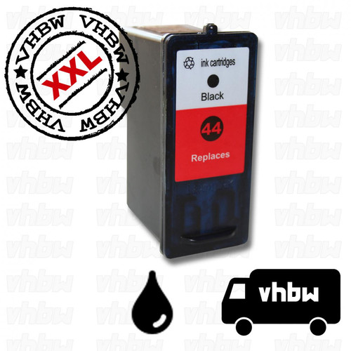 Vhbw - vhbw Cartouche d'encre noir remplacement pour Lexmark 18Y0142E, 18Y0144, 18Y0342E (rechargeable, 18ml) Vhbw  - Cartouche d'encre Vhbw