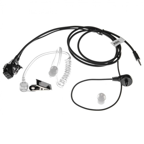 Vhbw - vhbw casque d'écoute compatible avec Cobra CX105, CX105C, CX107, CX110, CX312, CX80, CXR700, CXR725, CXR750, CXR800, CXR825 radio talkie - walkie Vhbw  - Accessoire Smartphone