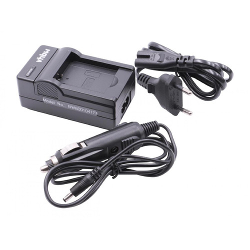 Vhbw - vhbw chargeur avec adaptateur allume-cigare convient à l'appareil photo Panasonic Lumix: DMC-SZ9, DMC-XS1, DMC-XS1R comme DMW-BCL7, DMW-BCL7E. Vhbw  - Batterie appareil photo panasonic lumix