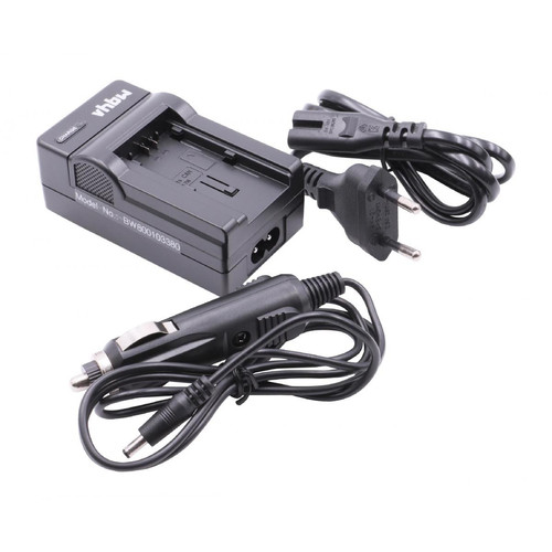 Vhbw - vhbw chargeur câble de charge bloc alimentation pour chargeur allume-cigare pour Canon Legria HF R66, HF R68, HF R606 comme BP-709. - Batterie Photo & Video