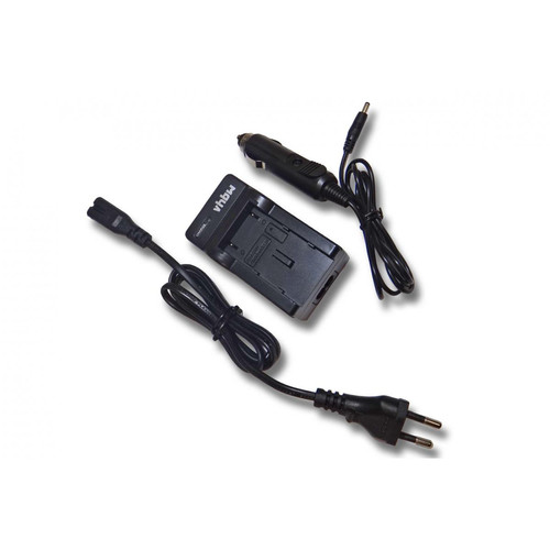 Vhbw - vhbw Chargeur de batterie compatible avec Panasonic Lumix DMC-TZ3, DMC-TZ4, DMC-TZ5, DMC-TZ50 batterie appareil photo digital, DSLR, action cam - Batterie Photo & Video