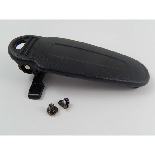 Vhbw - vhbw Clip à ceinture compatible avec Kenwood TK-D300GE2 appareil radio - Avec vis de fixation, plastique, noir Vhbw  - Autres accessoires smartphone
