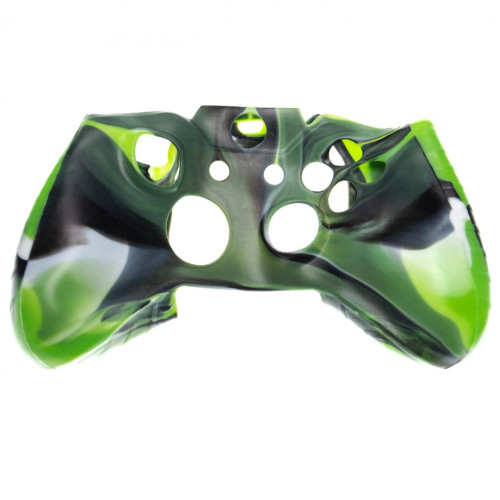 Vhbw - vhbw Couvercle, étui silicone vert compatible avec Microsoft Xbox One Controller console de jeux, manette - Xbox one controller