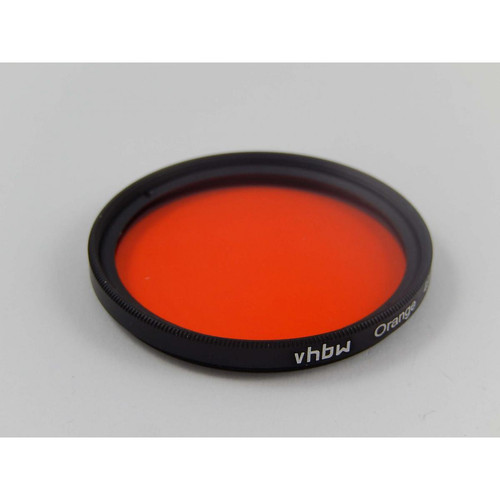 Vhbw - vhbw Filtre de couleur universel compatible avec les objectifs de filetage de 43mm - Filtre orange Vhbw  - Filtre Photo et Vidéo