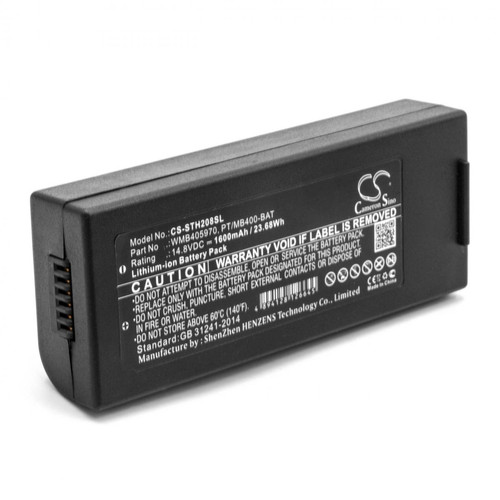 Vhbw - vhbw Li-Ion batterie 1600mAh (14.8V) pour imprimante photocopieur scanner imprimante à étiquette Lapin PT408e, PT412e - Imprimante Jet d'encre Vhbw