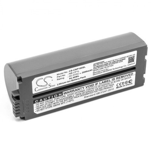 Vhbw - vhbw Li-Ion batterie 2000mAh (22.2V) pour imprimante photocopieur imprimante à étiquette Canon Selphy CP-600, CP-710, CP-720, CP-730, CP-740, CP-750 Vhbw  - Canon selphy cp