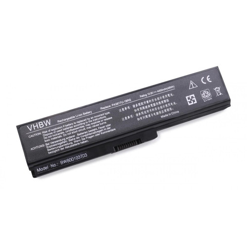 Vhbw - vhbw Li-Ion Batterie 4400mAh (10.8V) pour Notebook Toshiba Satellite L775D-S7210, L775D-S7220, L775D-S7220GR comme PA3817U-1BAS. Vhbw  - Accessoire Ordinateur portable et Mac