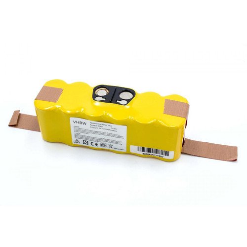 Vhbw - vhbw NiMH Batterie 2000mAh (14.4V) compatible avec iRobot Roomba 876, 882, 882E, 886, 900, 960, 980, APS 500, R3 remplace 11702, VAC-500NMH-33. Vhbw  - Cordons d'alimentation