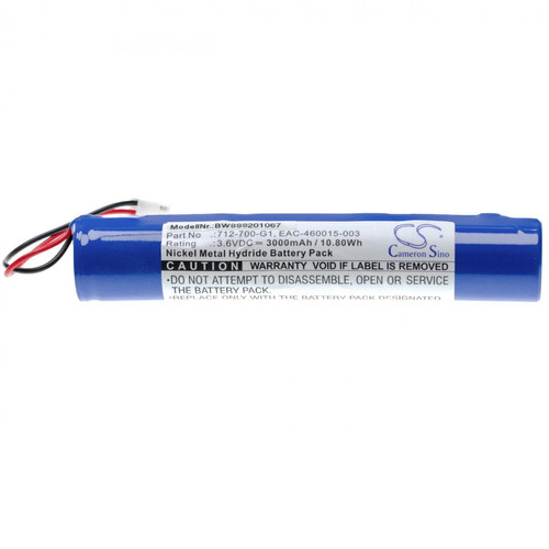 Vhbw - vhbw NiMH batterie compatible avec INFICON D-TEK Select 712-202-G1 télémètre laser outil de mesure (3000mAh, 3.6V, NiMH) Vhbw  - Electricité