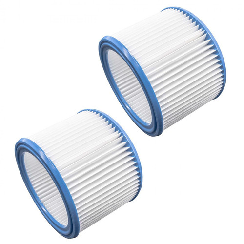 Vhbw - vhbw Set de filtres 2x Filtre plissé compatible avec Flex VC 21 L MC, VC 25 L MC, VC 26 L MC aspirateur à sec ou humide - Filtre à cartouche Vhbw  - Aspirateur flex