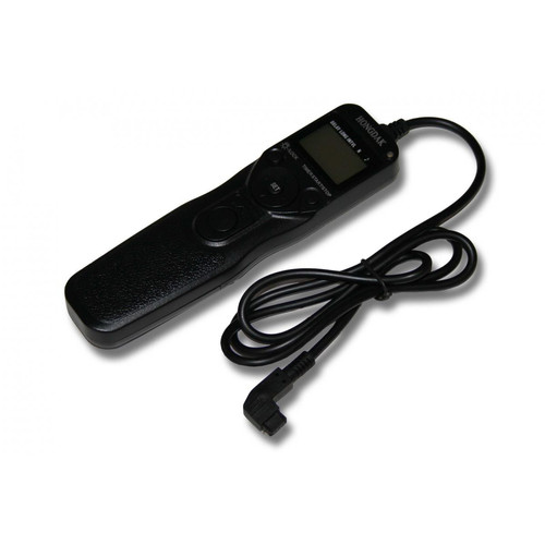 Vhbw - vhbw Télécommande déclencheur avec câble compatible avec Sony Alpha SLT-A77, SLT-A77V, SLT-A77VK, SLT-A77VQ, SLT-A99Q appareil photo+ minuterie Vhbw  - Sony a77